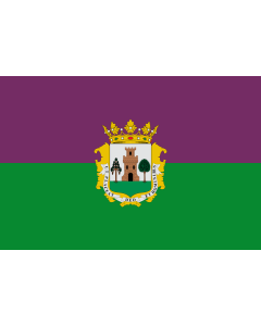 Flag: Plasencia | Municipio de Plasencia  Cáceres-España |  landscape flag | 1.35m² | 14.5sqft | 90x150cm | 3x5ft 