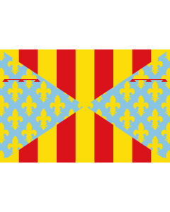 Bandera de  Prades, Tarragona, España |  bandera horizontal | 2.16m² | 120x180cm 