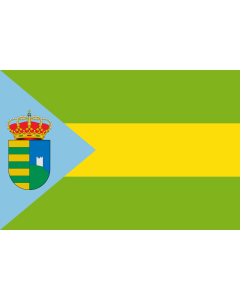 Flag: Pruna, Seville, Spain |  landscape flag | 2.16m² | 23sqft | 120x180cm | 4x6ft 