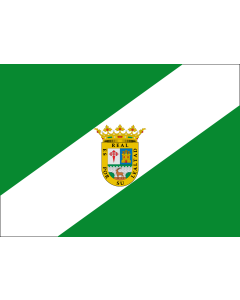 Bandera de  El Real de la Jara, Sevilla, España |  bandera horizontal | 1.35m² | 100x140cm 