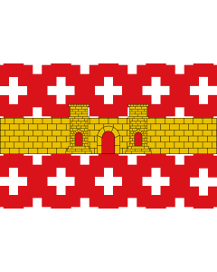 Bandera de  Regencós Bandera apaisada |  bandera horizontal | 2.16m² | 120x180cm 