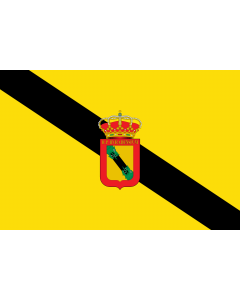 Flag: Rus, Jaén, Spain |  landscape flag | 2.16m² | 23sqft | 120x180cm | 4x6ft 