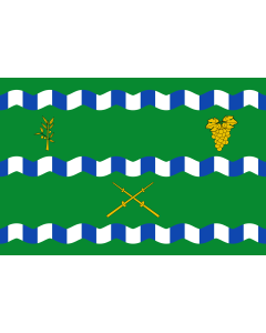 Bandera de  Salas Bajas-Huesca |  bandera horizontal | 1.35m² | 90x150cm 