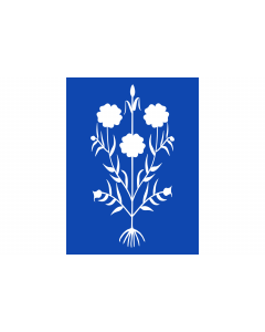 Flag: Sancedo, in León province, Spain |  landscape flag | 2.16m² | 23sqft | 120x180cm | 4x6ft 