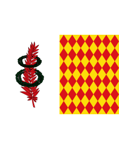 Bandera de  Apaisada |  bandera horizontal | 1.35m² | 90x150cm 