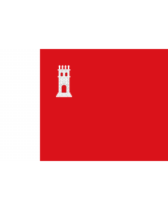 Flag: Santa Bàrbara | Apaisada | Apaïsada |  landscape flag | 2.16m² | 23sqft | 120x180cm | 4x6ft 