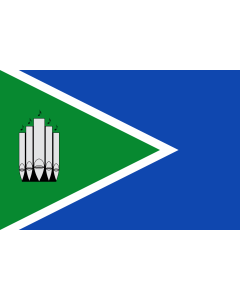 Flag: Santa Cilia-Huesca-Spain |  landscape flag | 1.35m² | 14.5sqft | 90x150cm | 3x5ft 