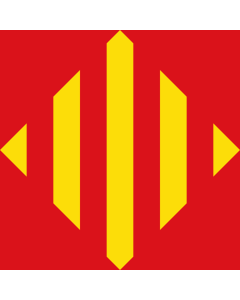 Bandera: Santa Cruz de Moya Spain |  1.35m² | 120x120cm 