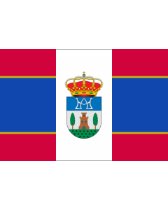 Bandera: Santa María del Páramo, León, España |  bandera paisaje | 1.35m² | 90x150cm 