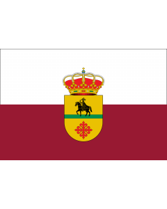 Bandera: Santiago de Calatrava, Jaén, España |  bandera paisaje | 2.16m² | 120x180cm 