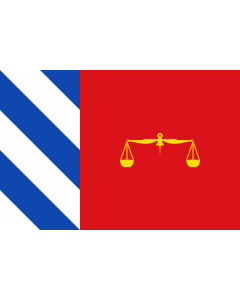 Flag: Sestrica-Zaragoza-Spain |  landscape flag | 1.35m² | 14.5sqft | 90x150cm | 3x5ft 