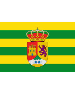 Bandera: Sierra de Fuentes, Cáceres, España |  bandera paisaje | 2.16m² | 120x180cm 
