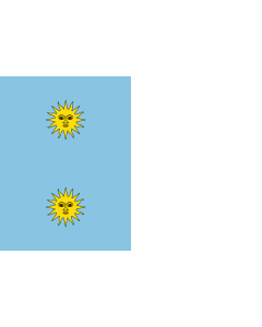 Flag: El Soleràs, Lleida, Spain |  landscape flag | 1.35m² | 14.5sqft | 90x150cm | 3x5ft 