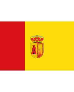 Bandera: Torre-Cardela, Granada, España |  bandera paisaje | 1.35m² | 90x150cm 