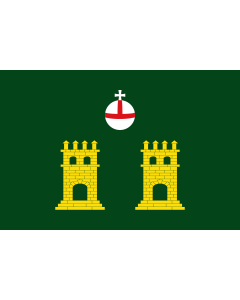 Flag: Torrebesses | Representación de la bandera de Torrebesses | Representació de la bandera de Torrebesses |  landscape flag | 2.16m² | 23sqft | 120x180cm | 4x6ft 