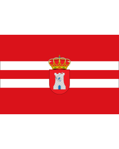 Bandera: Torreblascopedro, Jaén, España |  bandera paisaje | 2.16m² | 120x180cm 