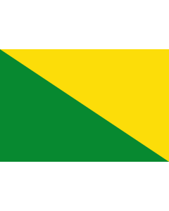 Flag: Vellisca, Cuenca, Spain |  landscape flag | 1.35m² | 14.5sqft | 90x150cm | 3x5ft 