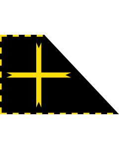 Bandera de  Municipio de Villafranca  Navarra - España |  bandera horizontal | 1.35m² | 90x150cm 