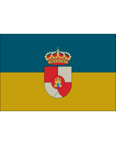 Bandera de  Villanueva de la Reina  Jaén, Andalucía, España |  bandera horizontal | 1.35m² | 90x150cm 