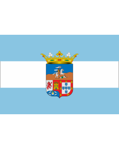 Bandera: Villanueva del Ariscal, Sevilla, España. |  bandera paisaje | 2.16m² | 120x180cm 