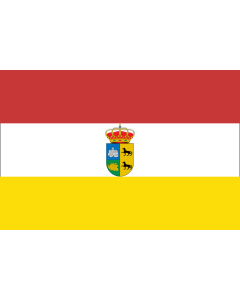 Bandera: Villanueva del Rey, Córdoba, España |  bandera paisaje | 1.35m² | 90x150cm 