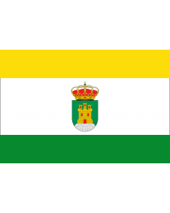 Flag: Zagra, Granada, Spain |  landscape flag | 2.16m² | 23sqft | 120x180cm | 4x6ft 