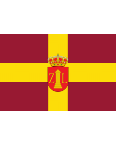 Flag: Zalamea la Real Spain |  landscape flag | 0.06m² | 0.65sqft | 20x30cm | 8x12in 