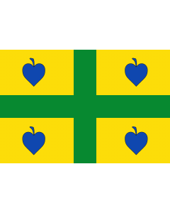 Bandera: Zamudioko ikurrina 2. proposamen 2001 |  bandera paisaje | 1.35m² | 90x150cm 