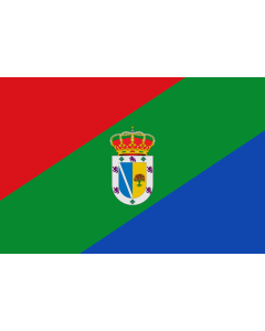 Bandera: Zarza la Mayor, Cáceres, España |  bandera paisaje | 2.16m² | 120x180cm 