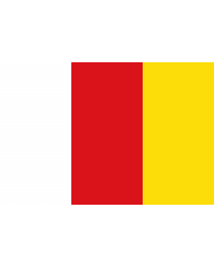Flag: Zorita, in Cáceres province, Spain |  landscape flag | 2.16m² | 23sqft | 120x180cm | 4x6ft 