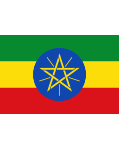 Flag: Ethiopia |  landscape flag | 2.16m² | 23sqft | 120x180cm | 4x6ft 