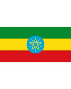 Flag: Ethiopia 1996-2009 |  landscape flag | 2.16m² | 23sqft | 100x200cm | 40x80inch 