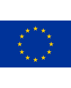 Flag: Europe |  landscape flag | 2.16m² | 23sqft | 120x180cm | 4x6ft 