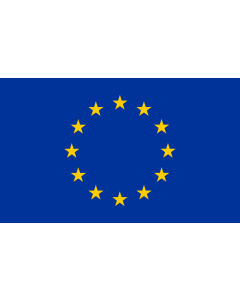 Flagge: XXL+ Europa  |  Querformat Fahne | 3.75m² | 150x250cm 
