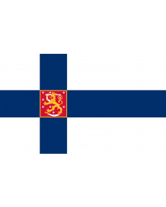 Flag: Finland |  landscape flag | 1.35m² | 14.5sqft | 90x150cm | 3x5ft 