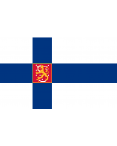 Indoor-Flag: Finland 90x150cm