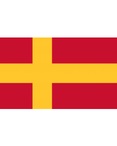 Flag: Swedish-speaking Finns | An unofficial flag of the Swedish-speaking minority of Finns |  landscape flag | 2.16m² | 23sqft | 120x180cm | 4x6ft 