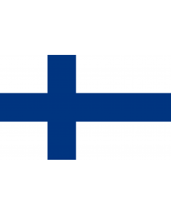 Indoor-Flag: Finland 90x150cm