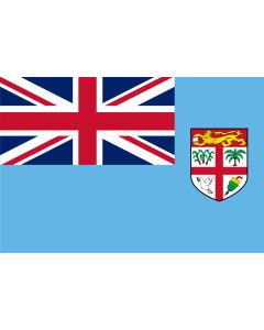 Flag: Fiji |  landscape flag | 2.16m² | 23sqft | 120x180cm | 4x6ft 