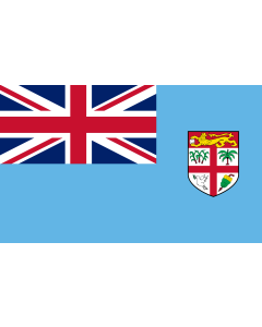 Table-Flag / Desk-Flag: Fiji 15x25cm