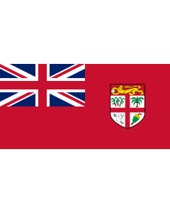 Flag: Civil Ensign of Fiji |  landscape flag | 2.16m² | 23sqft | 100x200cm | 40x80inch 