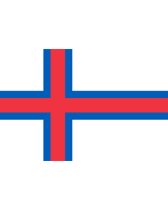 Flag: Faroe Islands |  landscape flag | 0.06m² | 0.65sqft | 20x30cm | 8x12in 
