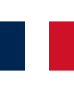 Flag: France |  landscape flag | 0.135m² | 1.5sqft | 30x45cm | 1x1.5foot 