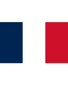 Bandera: Francia |  bandera paisaje | 2.4m² | 120x200cm 