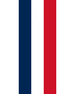 Flag: France |  portrait flag | 3.5m² | 38sqft | 300x120cm | 10x4ft 