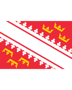 Flag: Alsace |  landscape flag | 0.06m² | 0.65sqft | 20x30cm | 8x12in 