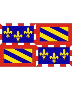 Flag: Burgundy |  landscape flag | 0.06m² | 0.65sqft | 20x30cm | 8x12in 