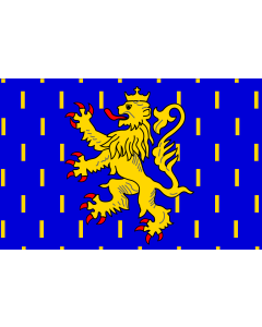 Flag: Franche-Comté |  landscape flag | 0.135m² | 1.5sqft | 30x45cm | 1x1.5foot 
