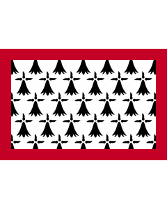 Flag: Limousin |  landscape flag | 0.135m² | 1.5sqft | 30x45cm | 1x1.5foot 