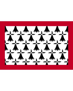 Flag: Limousin |  landscape flag | 0.96m² | 10sqft | 80x120cm | 2.5x4ft 